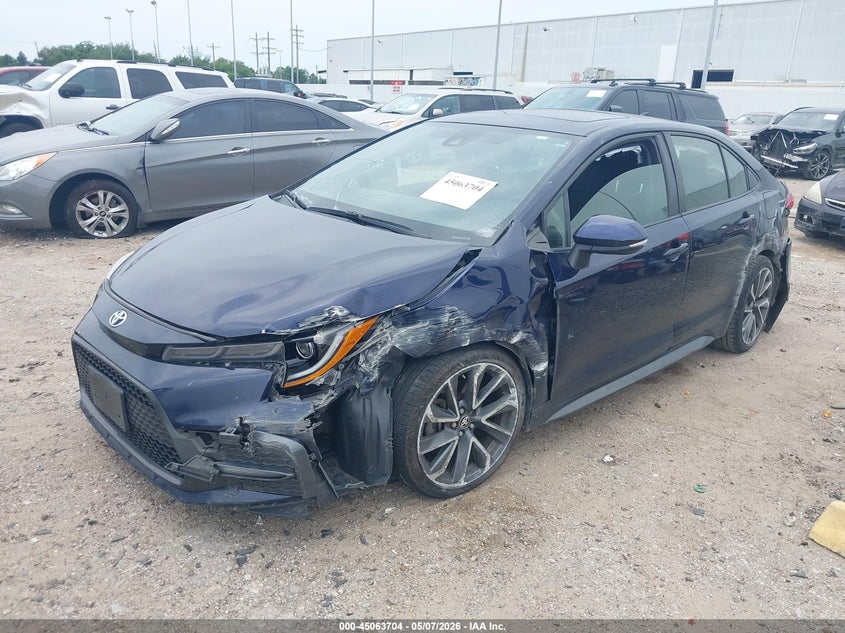 2020 Toyota Corolla VIN JTDP4RCE0LJ012226 IAAI salvage auction — LEFT SIDE, Original (Texas), sold $1,600 on 2026-07-23 (photo 2)