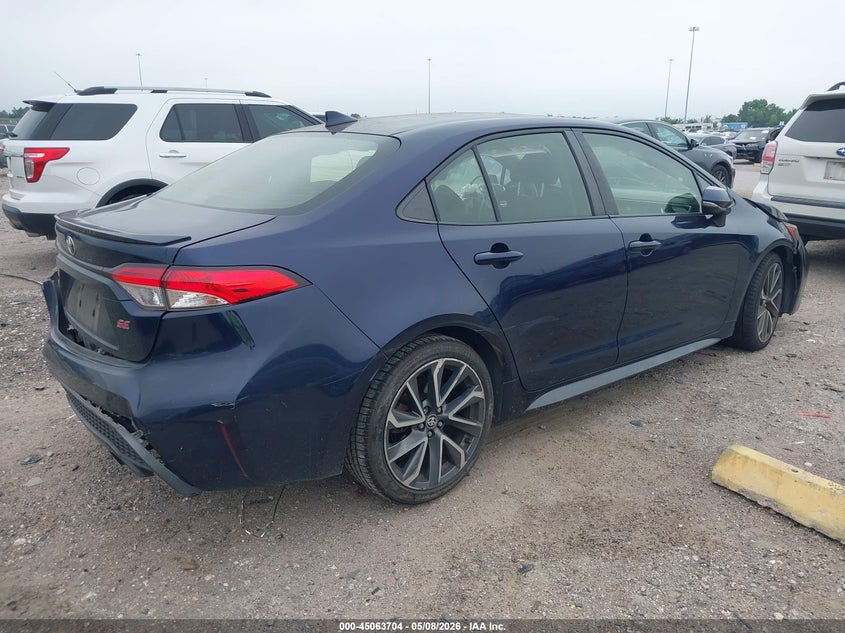2020 Toyota Corolla VIN JTDP4RCE0LJ012226 IAAI salvage auction — LEFT SIDE, Original (Texas), sold $1,600 on 2026-07-23 (photo 4)
