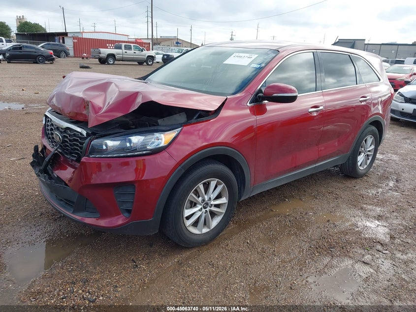 2020 Kia Sorento VIN 5XYPG4A37LG671304 IAAI salvage auction — FRONT END, Original (Texas), sold $3,950 on 2026-07-15 (photo 2)