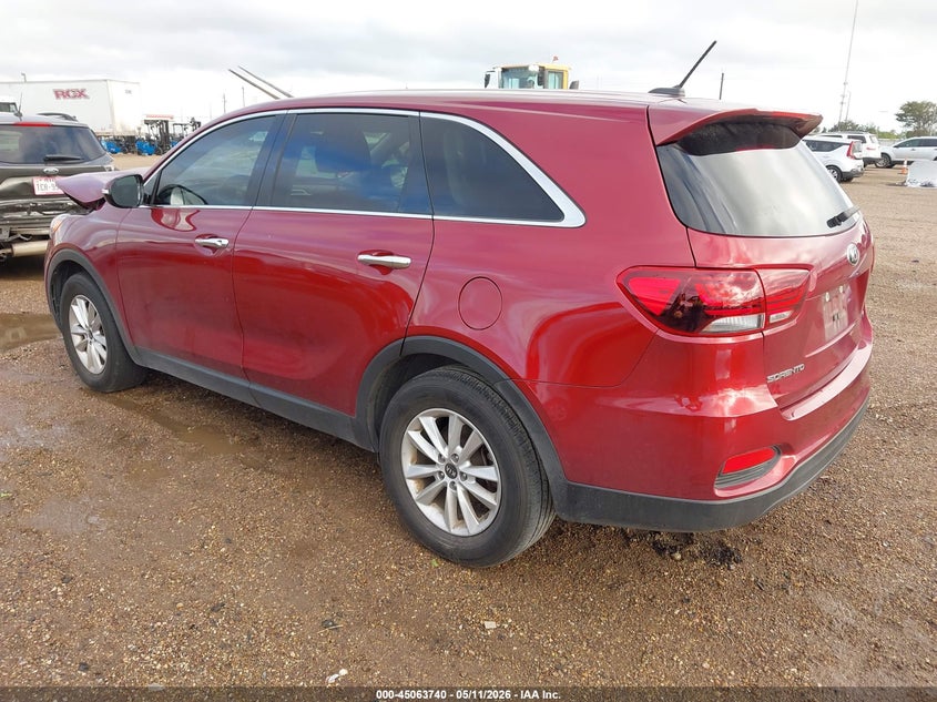 2020 Kia Sorento VIN 5XYPG4A37LG671304 IAAI salvage auction — FRONT END, Original (Texas), sold $3,950 on 2026-07-15 (photo 3)