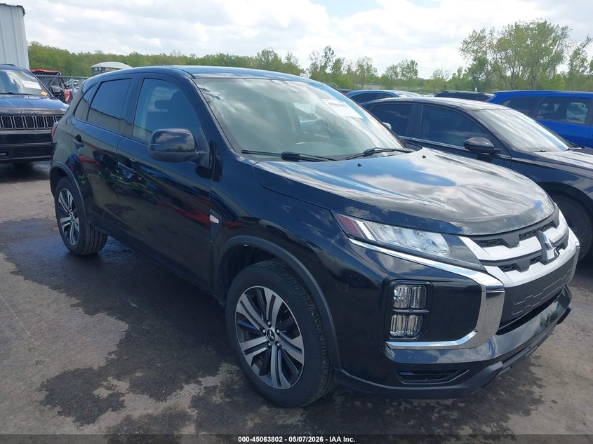 2020 Mitsubishi Outlander VIN JA4AP3AU3LU017157 IAAI salvage auction — HAIL, Salvage (Ohio), sold $3,000 on 2026-07-14 (photo 1)