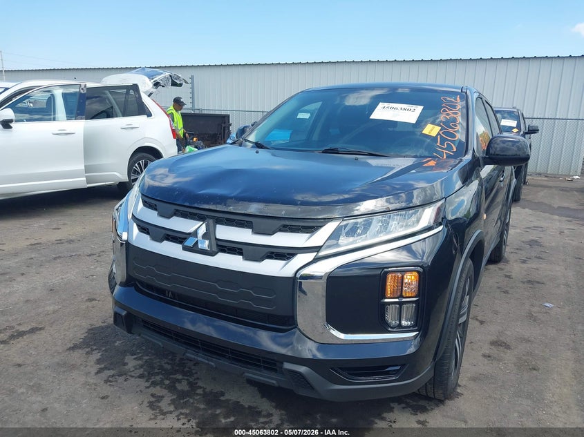 2020 Mitsubishi Outlander VIN JA4AP3AU3LU017157 IAAI salvage auction — HAIL, Salvage (Ohio), sold $3,000 on 2026-07-14 (photo 6)