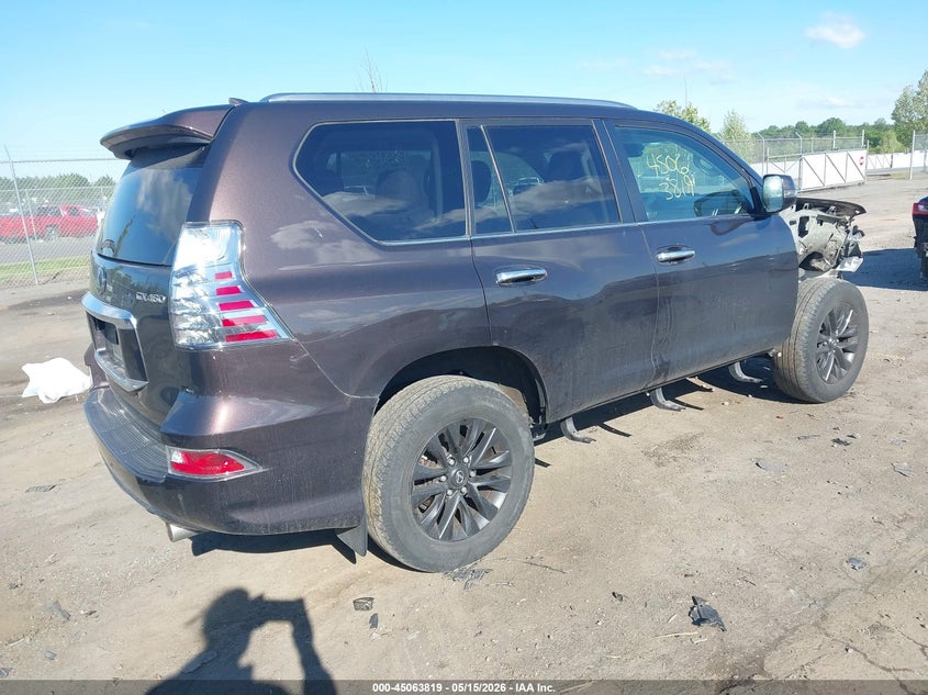 2020 Lexus Gx VIN JTJAM7BX7L5265109 IAAI salvage auction — FRONT END, Salvage (Virginia), sold $18,400 on 2026-07-07 (photo 4)