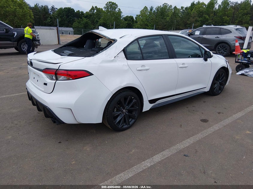 2024 Toyota Corolla VIN 5YFS4MCE8RP169505 IAAI salvage auction — ROOF, Salvage (Mississippi), sold $6,600 on 2026-07-09 (photo 4)