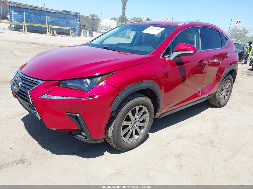 2019 Lexus Nx 300 VIN JTJYARBZ3K2128110 IAAI salvage auction — FRONT END, Salvage (California), sold $7,850 on 2026-07-08 (photo 2)
