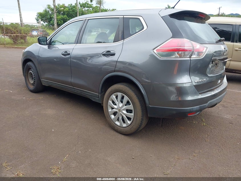 2016 Nissan Rogue VIN KNMAT2MT5GP691006 IAAI salvage auction — SIDE, Salvage (Hawaii), sold $25 on 2026-07-28 (photo 3)