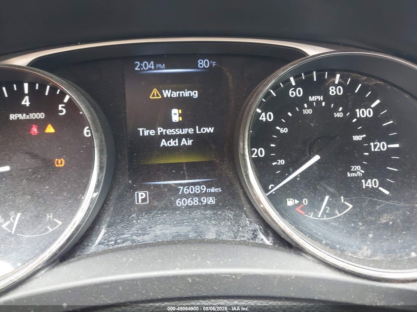 2016 Nissan Rogue VIN KNMAT2MT5GP691006 IAAI salvage auction — SIDE, Salvage (Hawaii), sold $25 on 2026-07-28 (photo 7)