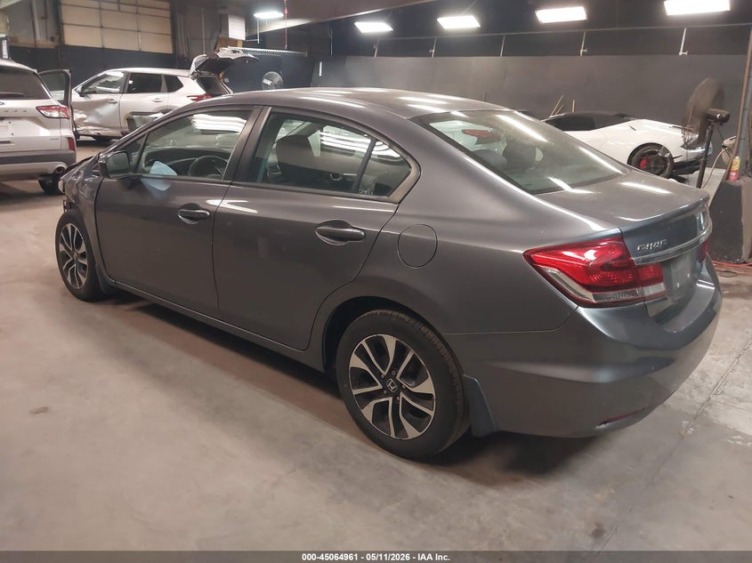 2014 Honda Civic VIN 19XFB2F82EE217111 IAAI salvage auction — FRONT END, Mv-907A (New York), sold $1,700 on 2026-08-01 (photo 3)