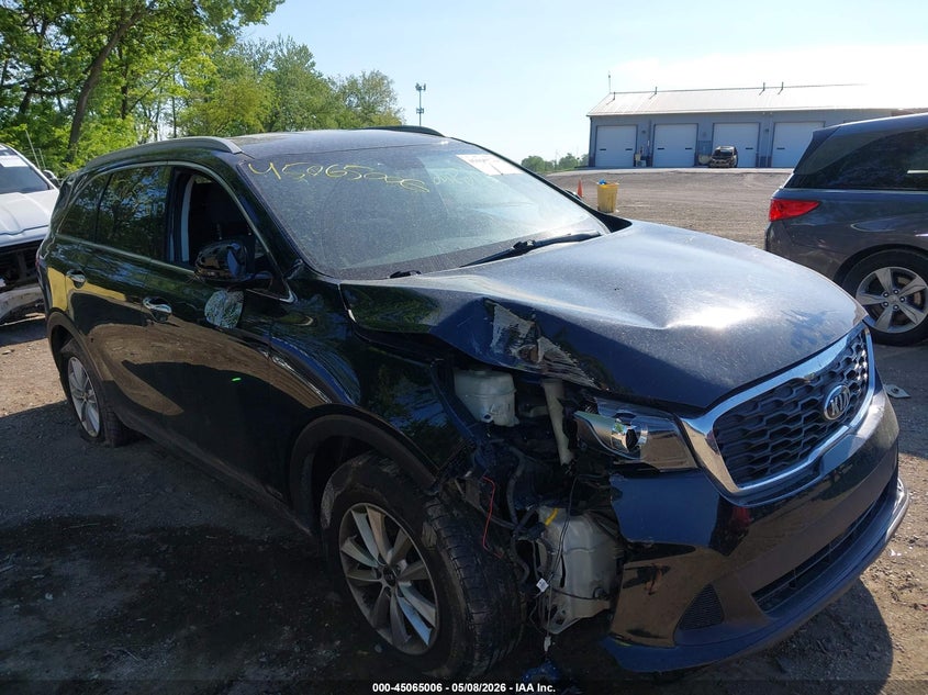 2019 Kia Sorento VIN 5XYPGDA37KG592293 IAAI salvage auction — FRONT END, Salvage (Indiana), sold $1,575 on 2026-07-15 (photo 6)