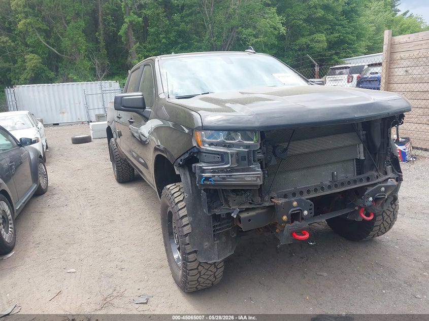 2019 Chevrolet Silverado VIN 1GCPYFEDXKZ288792 IAAI salvage auction — FRONT END, Salvage Title, sold $8,500 on 2026-07-19 (photo 1)