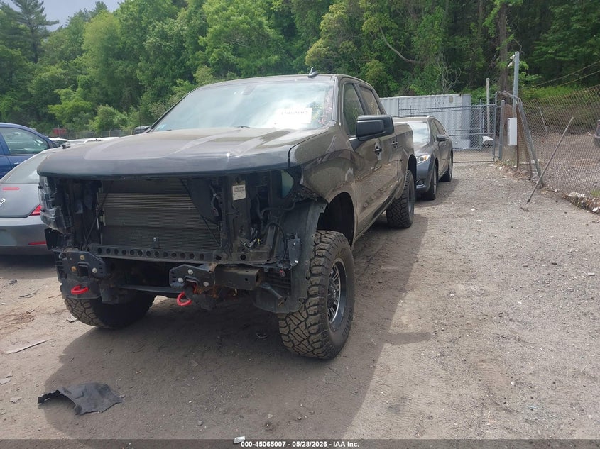 2019 Chevrolet Silverado VIN 1GCPYFEDXKZ288792 IAAI salvage auction — FRONT END, Salvage Title, sold $8,500 on 2026-07-19 (photo 2)