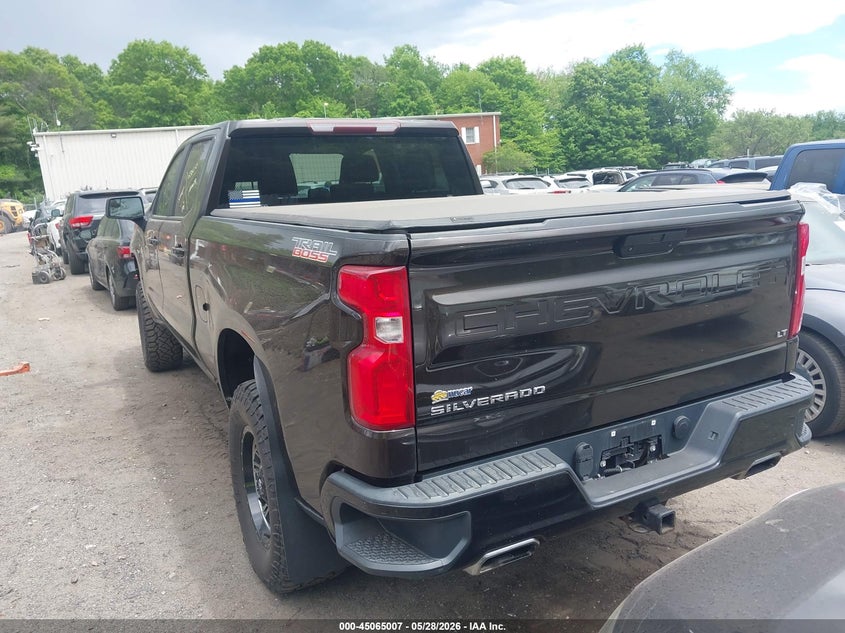 2019 Chevrolet Silverado VIN 1GCPYFEDXKZ288792 IAAI salvage auction — FRONT END, Salvage Title, sold $8,500 on 2026-07-19 (photo 3)