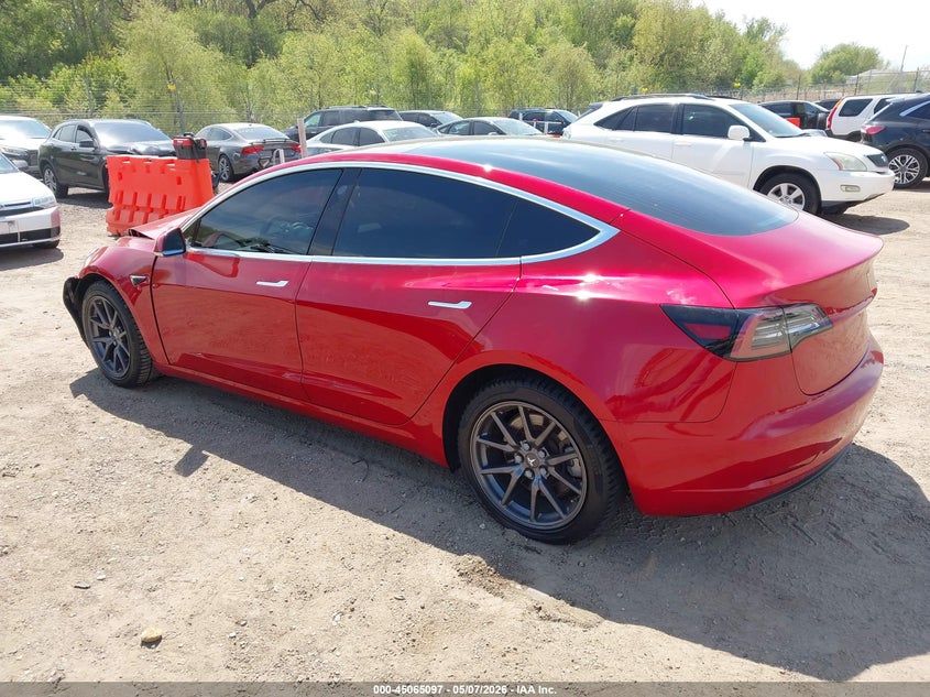 2018 Tesla Model 3 VIN 5YJ3E1EB9JF099581 IAAI salvage auction — FRONT END, Salvage (Illinois), sold $2,150 on 2026-07-09 (photo 3)