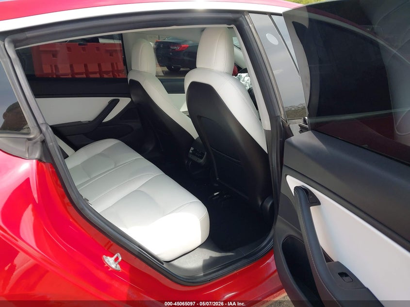 2018 Tesla Model 3 VIN 5YJ3E1EB9JF099581 IAAI salvage auction — FRONT END, Salvage (Illinois), sold $2,150 on 2026-07-09 (photo 8)