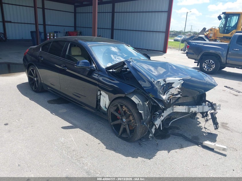 2016 BMW 6er VIN WBA6D6C57GGF94855 IAAI salvage auction — FRONT END, Rebuildable (Florida), sold $3,200 on 2026-07-08 (photo 1)