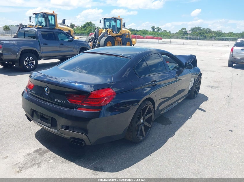2016 BMW 6er VIN WBA6D6C57GGF94855 IAAI salvage auction — FRONT END, Rebuildable (Florida), sold $3,200 on 2026-07-08 (photo 4)