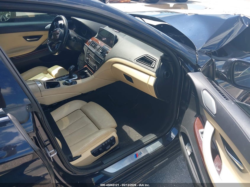 2016 BMW 6er VIN WBA6D6C57GGF94855 IAAI salvage auction — FRONT END, Rebuildable (Florida), sold $3,200 on 2026-07-08 (photo 5)