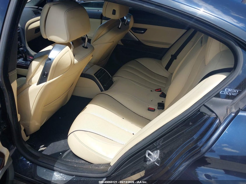 2016 BMW 6er VIN WBA6D6C57GGF94855 IAAI salvage auction — FRONT END, Rebuildable (Florida), sold $3,200 on 2026-07-08 (photo 8)