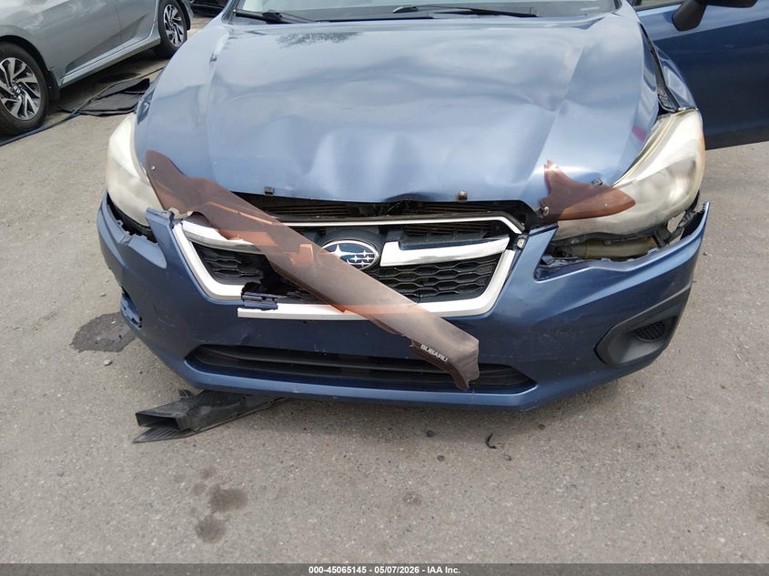 2013 Subaru Impreza VIN JF1GPAA61D1882613 IAAI salvage auction — FRONT END, Salvage (Utah), sold $350 on 2026-07-17 (photo 6)