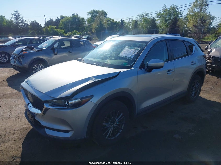 2019 Mazda Cx-5 VIN JM3KFBCM0K0625140 IAAI salvage auction — FRONT & REAR, Salvage (Virginia), sold $6,250 on 2026-07-28 (photo 2)