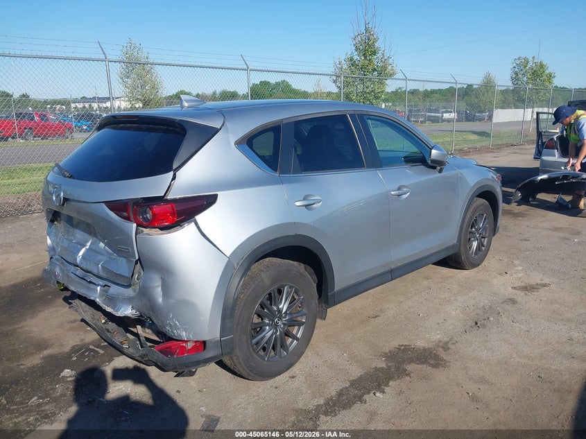 2019 Mazda Cx-5 VIN JM3KFBCM0K0625140 IAAI salvage auction — FRONT & REAR, Salvage (Virginia), sold $6,250 on 2026-07-28 (photo 4)