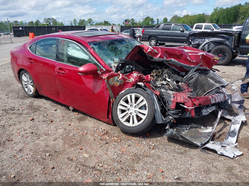 2013 Lexus ES VIN JTHBK1GG0D2074524 IAAI salvage auction — FRONT END, Salvage (South Carolina), sold $50 on 2026-07-29 (photo 1)