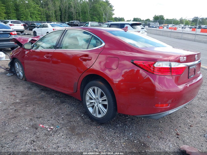 2013 Lexus ES VIN JTHBK1GG0D2074524 IAAI salvage auction — FRONT END, Salvage (South Carolina), sold $50 on 2026-07-29 (photo 3)