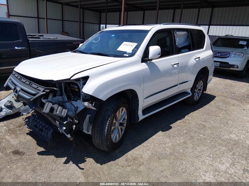 2018 Lexus Gx VIN JTJBM7FX9J5201889 IAAI salvage auction — FRONT END, Salvage (Texas), sold $8,900 on 2026-07-11 (photo 2)