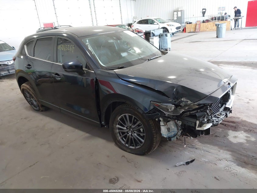 2021 Mazda Cx-5 VIN JM3KFBCM0M1334943 IAAI salvage auction — FRONT & REAR, Salvage (Minnesota), sold $4,000 on 2026-07-29 (photo 1)