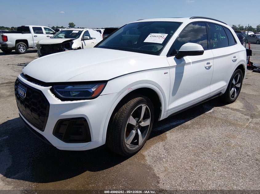 2022 Audi Q5 VIN WA1EAAFY2N2118904 IAAI salvage auction — RIGHT SIDE, Salvage (Louisiana), sold $10,700 on 2026-07-07 (photo 2)