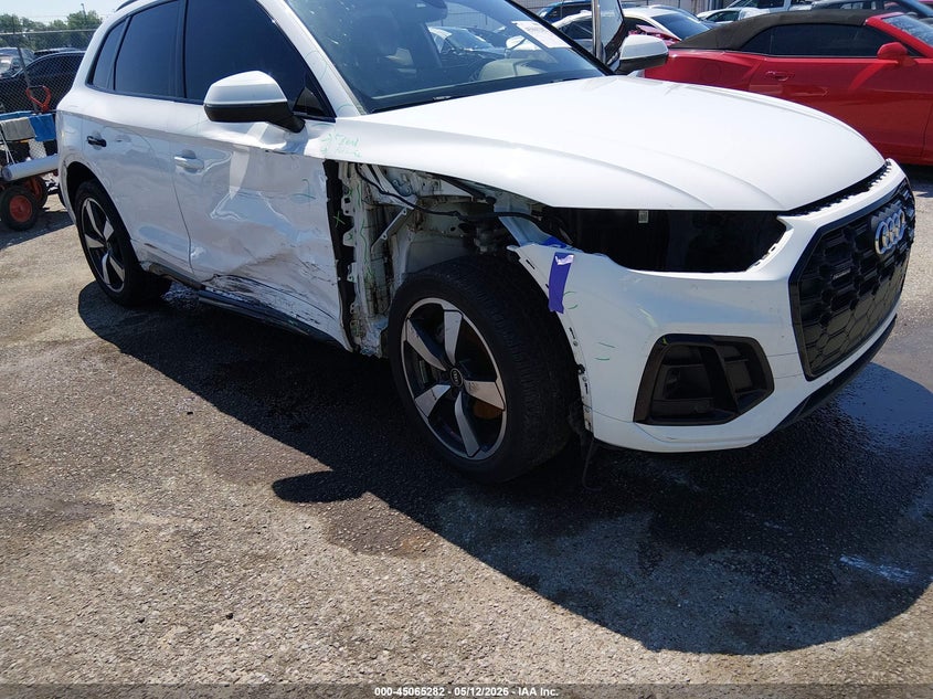 2022 Audi Q5 VIN WA1EAAFY2N2118904 IAAI salvage auction — RIGHT SIDE, Salvage (Louisiana), sold $10,700 on 2026-07-07 (photo 6)