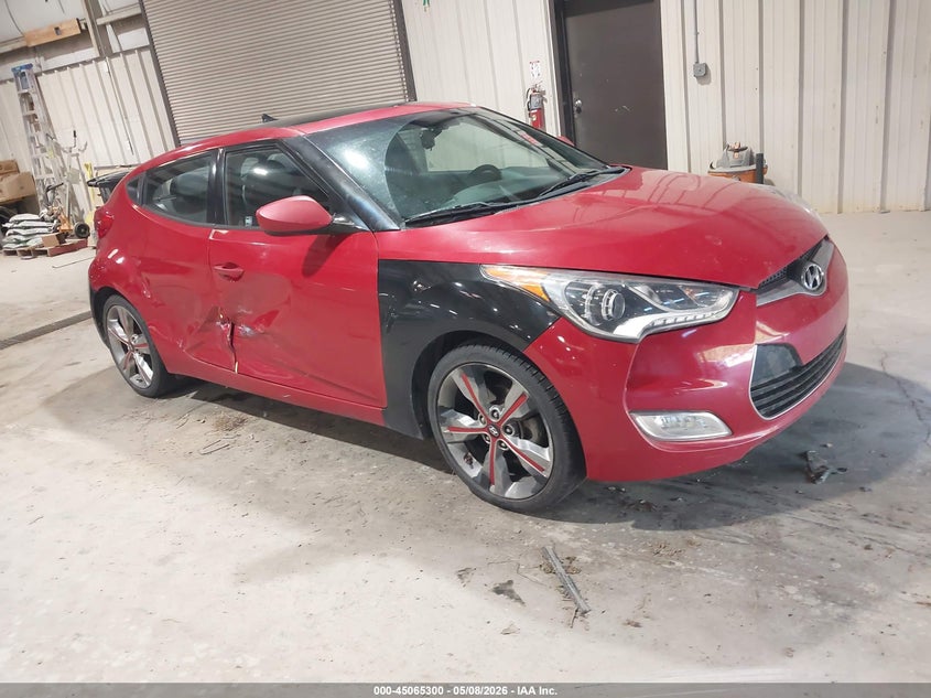 2016 Hyundai Veloster VIN KMHTC6ADXGU295020 IAAI salvage auction — RIGHT SIDE, Salvage (North Carolina), sold $1,600 on 2026-08-20 (photo 1)