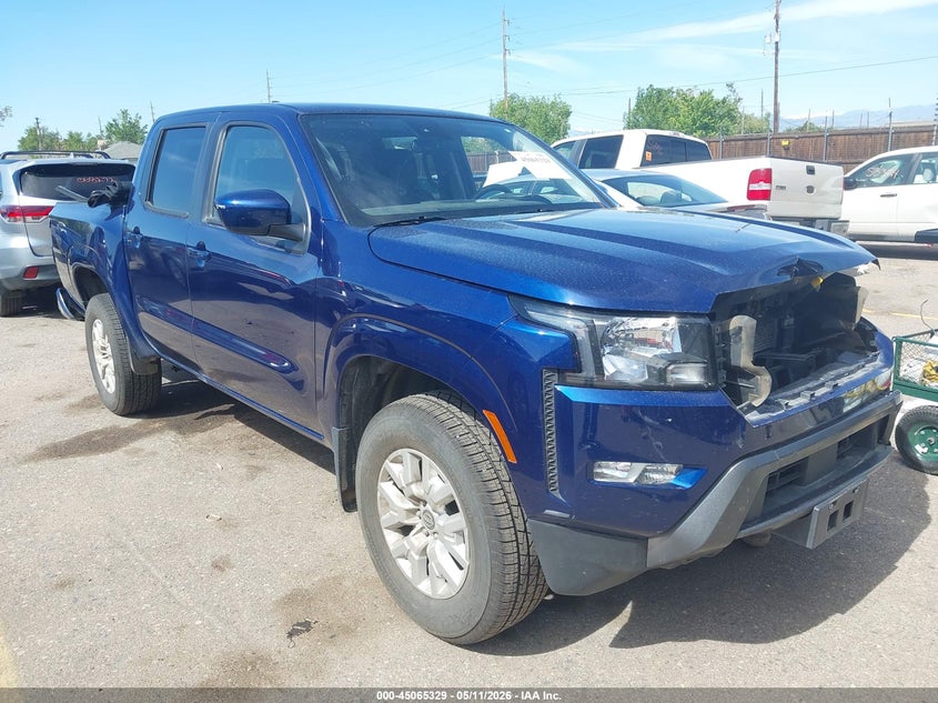 2022 Nissan Navara (frontier) VIN 1N6ED1EK6NN651327 IAAI salvage auction — FRONT & REAR, Salvage (Colorado), sold $7,900 on 2026-08-18 (photo 1)
