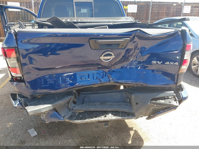 2022 Nissan Navara (frontier) VIN 1N6ED1EK6NN651327 IAAI salvage auction — FRONT & REAR, Salvage (Colorado), sold $7,900 on 2026-08-18 (photo 6)