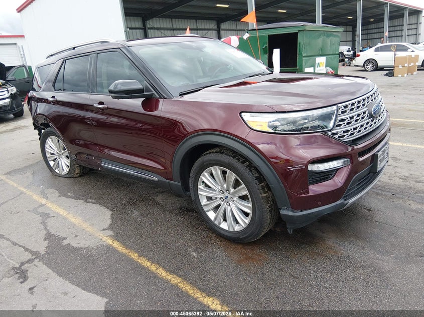 2022 Ford Explorer VIN 1FMSK7FH0NGB15281 — IAAI salvage auction photo