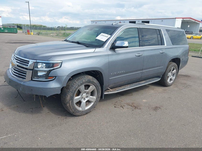 2018 Chevrolet Suburban VIN 1GNSKJKC1JR191478 IAAI salvage auction — FRONT END, Salvage Title, sold $3,350 on 2026-07-09 (photo 2)