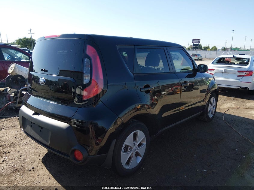 2014 Kia Soul VIN KNDJN2A25E7030028 IAAI salvage auction — LEFT FRONT, Salvage (South Carolina), sold $825 on 2026-07-10 (photo 4)