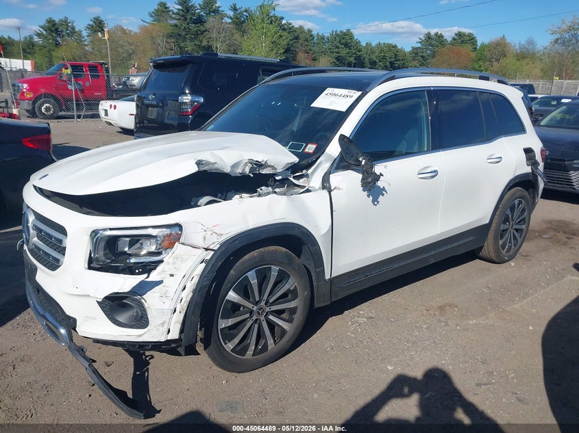 2023 Mercedes-benz Glb VIN W1N4M4HB3PW276062 IAAI salvage auction — ALL OVER, Salvage (Massachusetts), sold $11,400 on 2026-07-10 (photo 2)