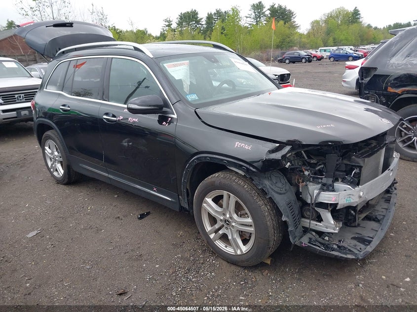 2020 Mercedes-benz Glb VIN WDC4M4HB7LW003105 IAAI salvage auction — FRONT END, Salvage (Massachusetts), sold $4,650 on 2026-07-10 (photo 1)