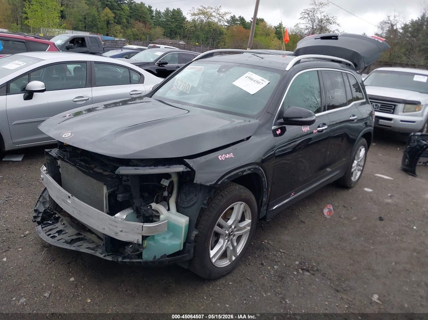 2020 Mercedes-benz Glb VIN WDC4M4HB7LW003105 IAAI salvage auction — FRONT END, Salvage (Massachusetts), sold $4,650 on 2026-07-10 (photo 2)