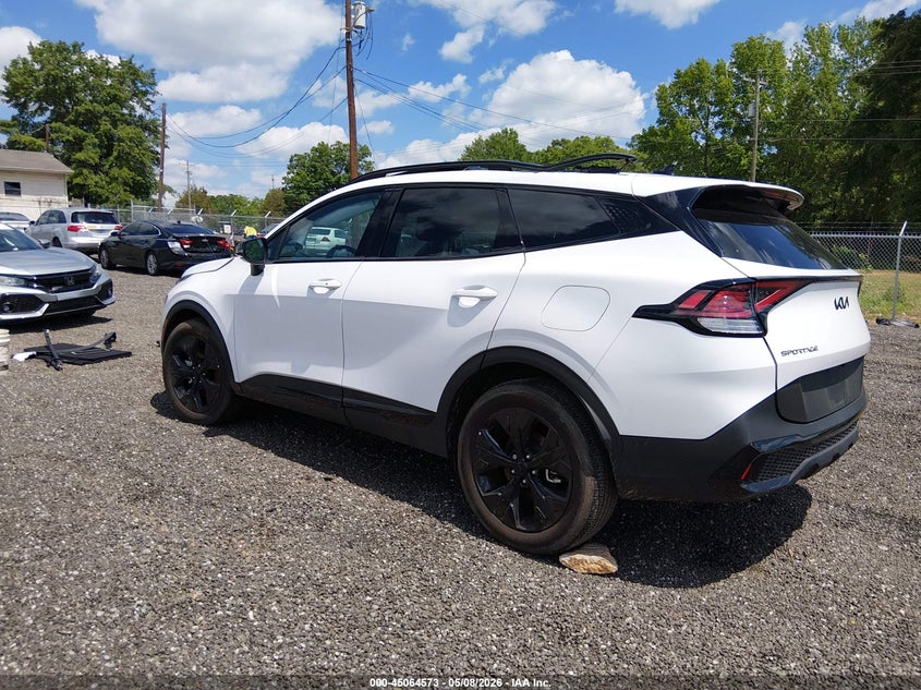 2025 Kia Sportage VIN 5XYK6CDF3SG297706 IAAI salvage auction — RIGHT SIDE, Salvage (South Carolina), sold $5,450 on 2026-07-14 (photo 3)