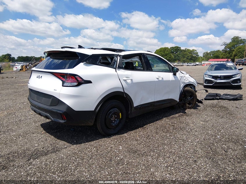 2025 Kia Sportage VIN 5XYK6CDF3SG297706 IAAI salvage auction — RIGHT SIDE, Salvage (South Carolina), sold $5,450 on 2026-07-14 (photo 4)