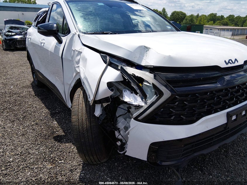 2025 Kia Sportage VIN 5XYK6CDF3SG297706 IAAI salvage auction — RIGHT SIDE, Salvage (South Carolina), sold $5,450 on 2026-07-14 (photo 6)