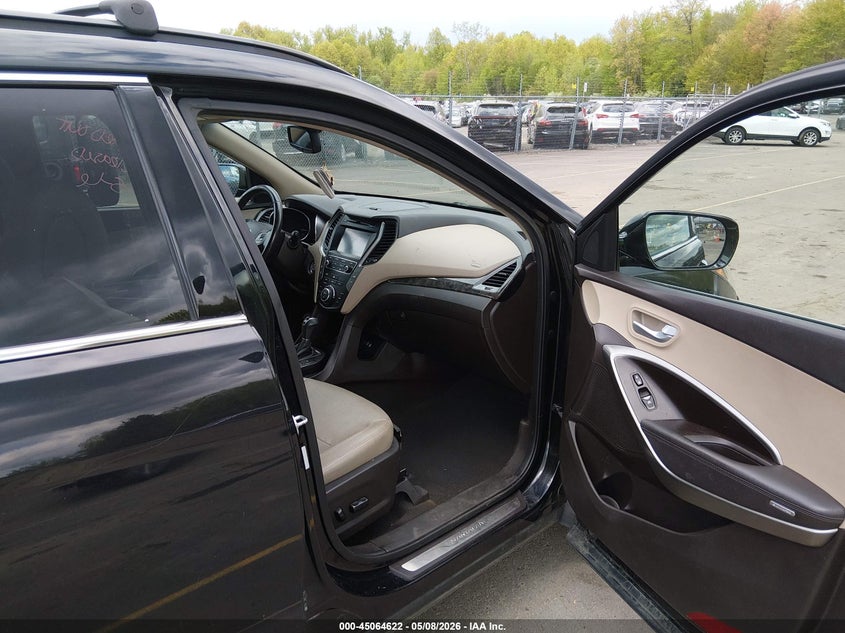 2017 Hyundai Santa fe VIN 5XYZUDLB1HG408979 IAAI salvage auction — REAR END, Salvage (Connecticut), sold $2,100 on 2026-07-09 (photo 5)