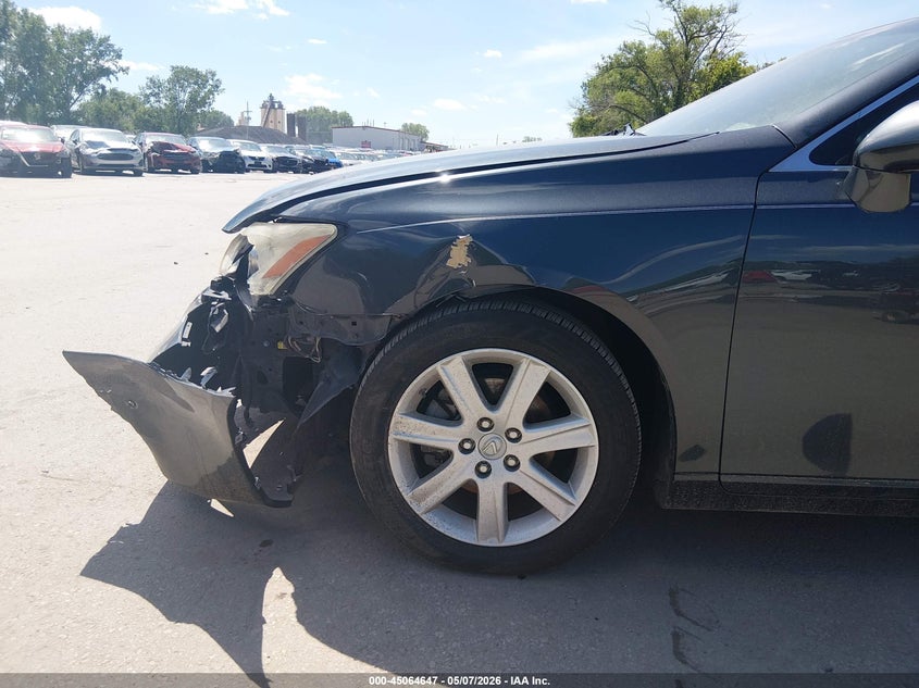 2009 Lexus ES VIN JTHBJ46G692276510 IAAI salvage auction — FRONT END, Salvage (Kansas), sold $925 on 2026-07-08 (photo 6)