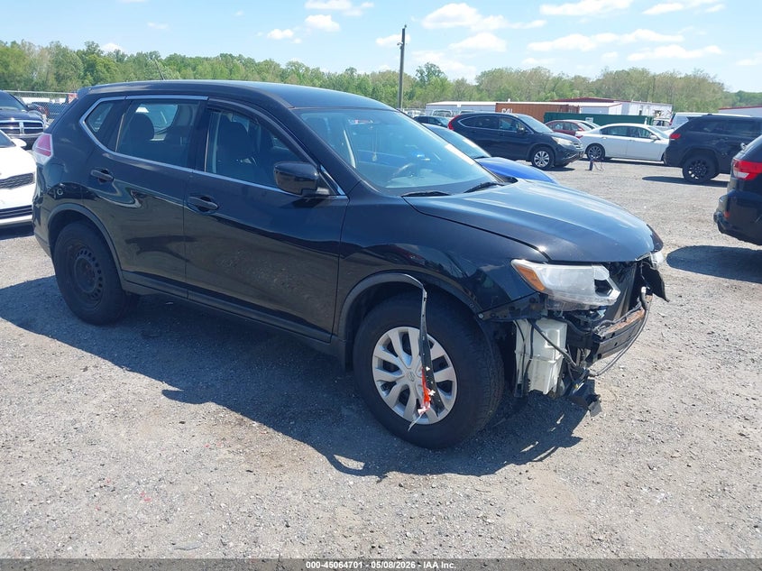 2016 Nissan Rogue VIN KNMAT2MV1GP626137 IAAI salvage auction — FRONT END, Salvage - Greater Than 75% (Maryland), sold $500 on 2026-07-13 (photo 1)