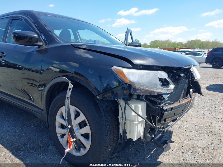 2016 Nissan Rogue VIN KNMAT2MV1GP626137 IAAI salvage auction — FRONT END, Salvage - Greater Than 75% (Maryland), sold $500 on 2026-07-13 (photo 6)