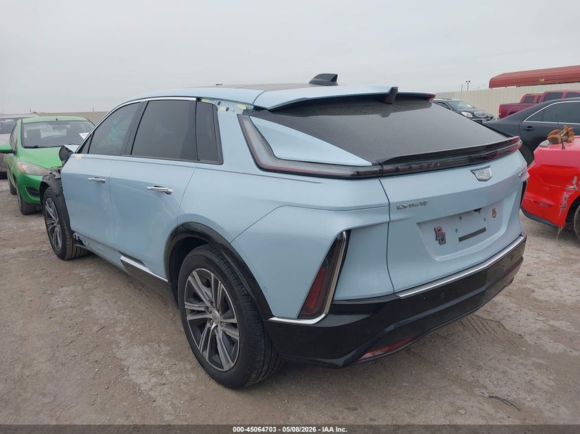 2024 Cadillac Lyriq VIN 1GYKPRRK6RZ118537 IAAI salvage auction — FRONT END, Original (Texas), sold $9,900 on 2026-07-23 (photo 3)