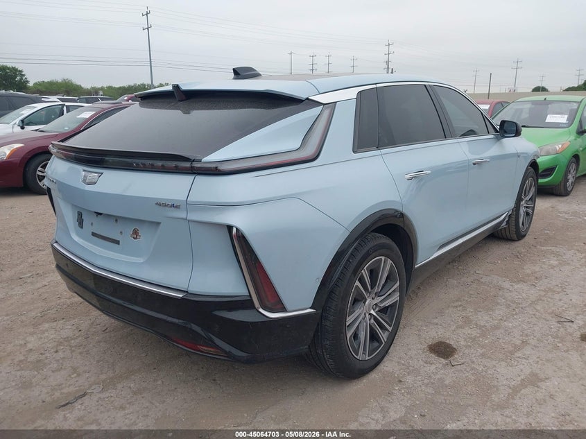2024 Cadillac Lyriq VIN 1GYKPRRK6RZ118537 IAAI salvage auction — FRONT END, Original (Texas), sold $9,900 on 2026-07-23 (photo 4)