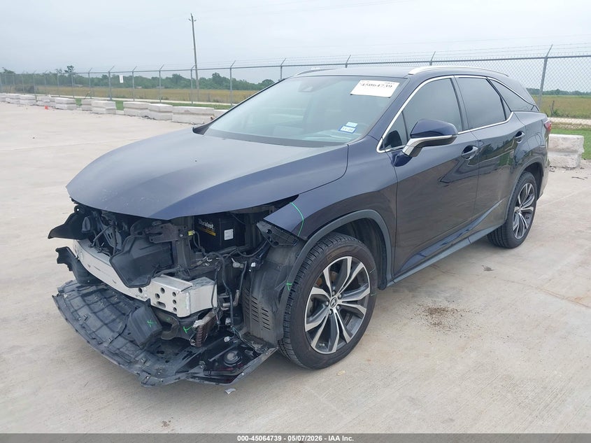 2018 Lexus Rx VIN JTJGZKCA7J2006787 IAAI salvage auction — FRONT END, Original (Texas), sold $13,050 on 2026-07-17 (photo 2)